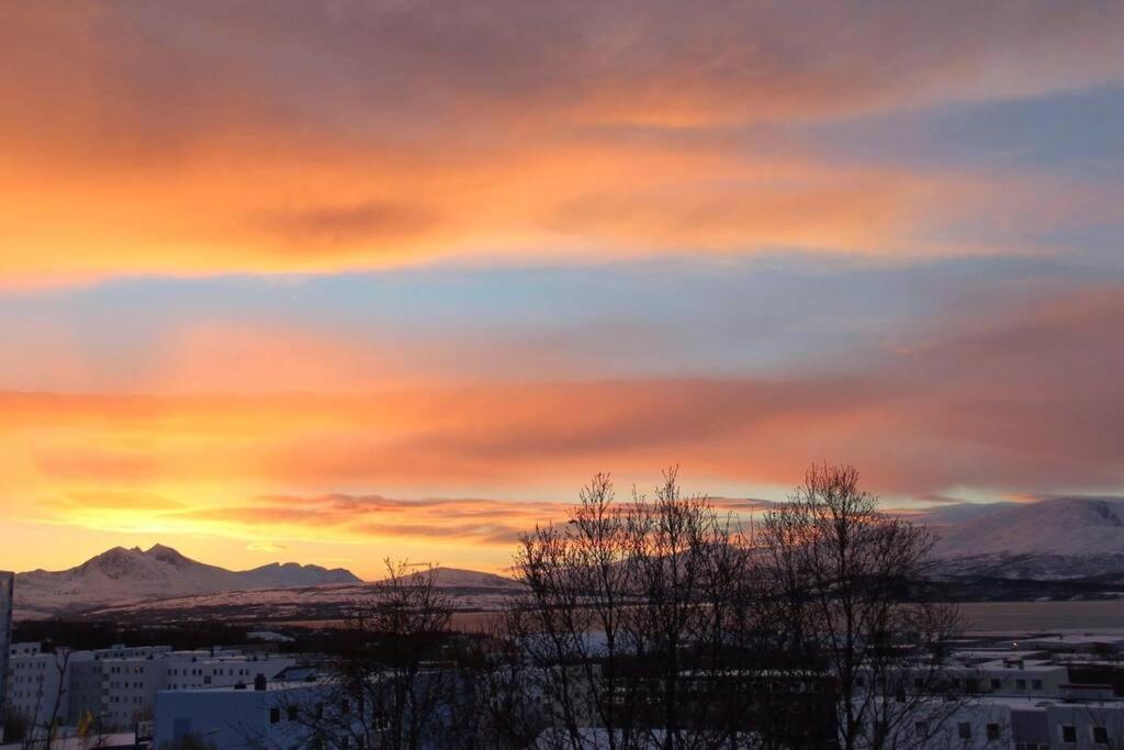 60 Sqm Apartment A - Free Parking! Tromso Bagian luar foto